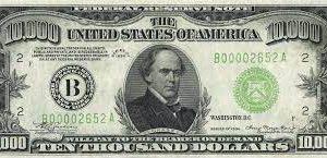 $ 10,000.00 Donation