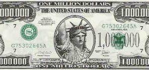 $ 1,000,000.00 Donation